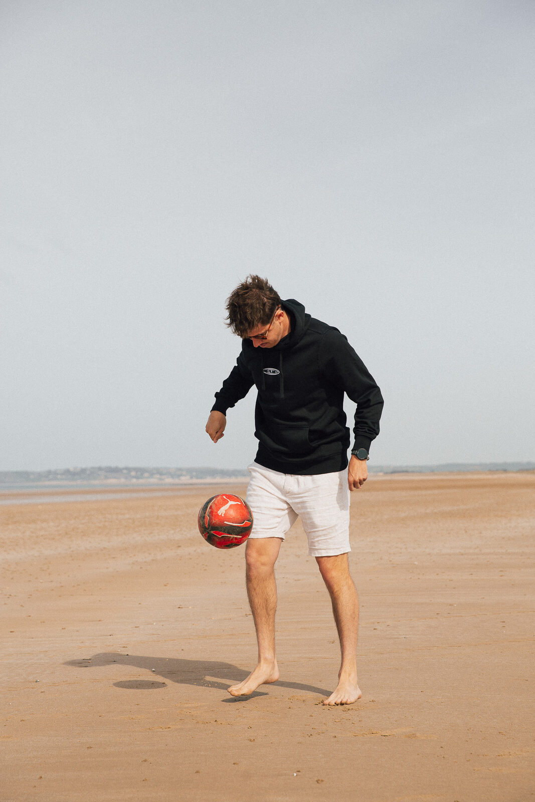 Sweat noir logo Wolves